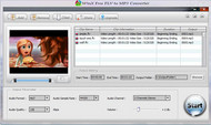 WinX Free FLV to MP3 Converter screenshot